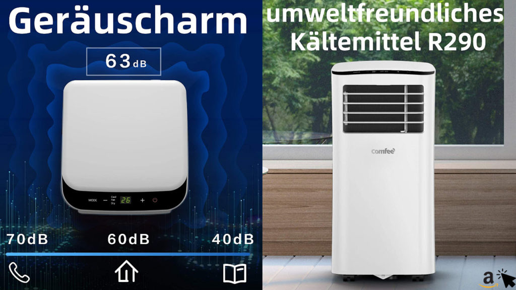 Mobile Klimageräte mit & ohne Abluftschlauch im Test - 2017