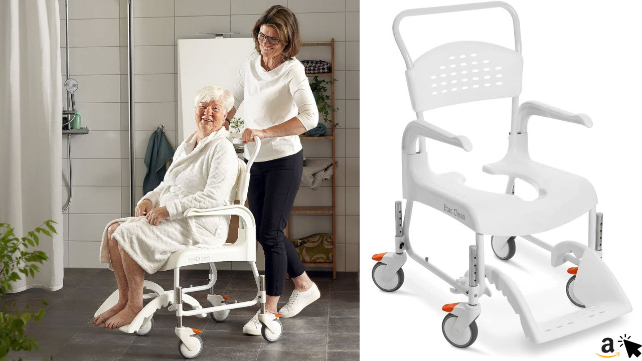 Etac Dusch- und Toilettenrollstuhl Clean