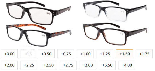 Eyekepper Klassische Federn-Scharnier Lesebrille