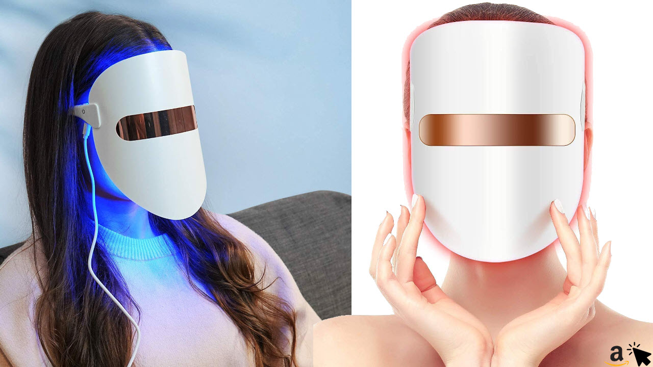 Hangsun Akne Behandlung Maske Anti-Akne Lichttherapie LED Gesichtsmaske FT350 Photonen-Therapie Gegen Akne