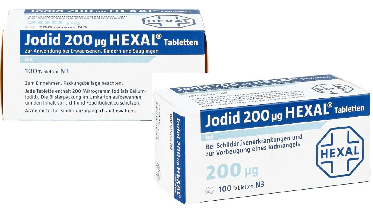 JODID 200 HEXAL 100 Jod Tabletten