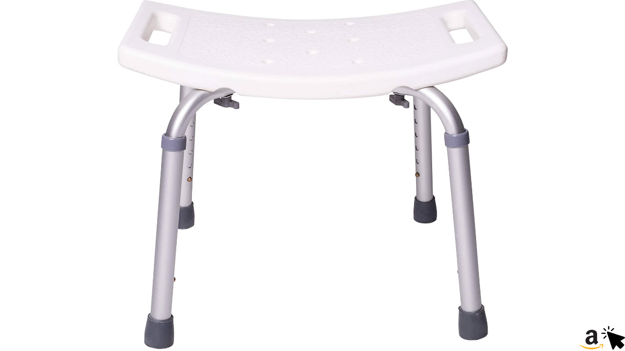 ONVAYA Badhocker 150kg, Duschhocker, Duschsitz, Duschstuhl